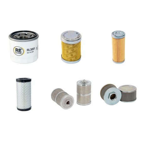 Filter Kit for Takeuchi TB23R with Yanmar 3Tnv76-Xtb engine