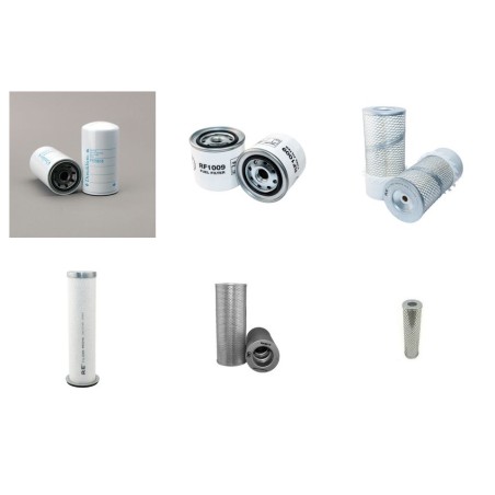 Filter Kit for Takeuchi TB68 with Nissan engine Serial No 68353 onwards