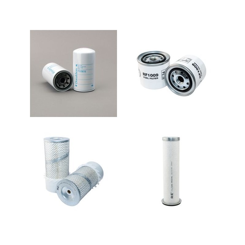 TAKEUCHI TB 68 Filter Service Kit Air Oil Fuel Filters w/Nissan  Eng. SN  68353-