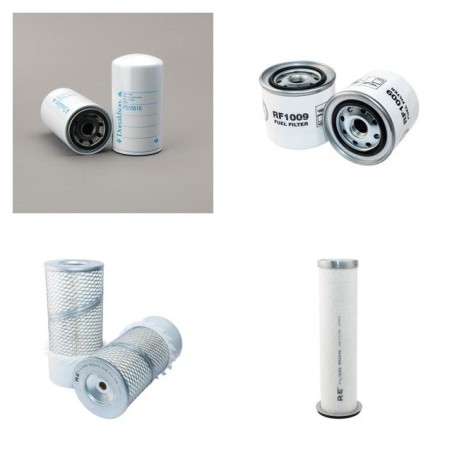 TAKEUCHI TB 68 Filter Service Kit Air Oil Fuel Filters w/Nissan  Eng. SN  68353-