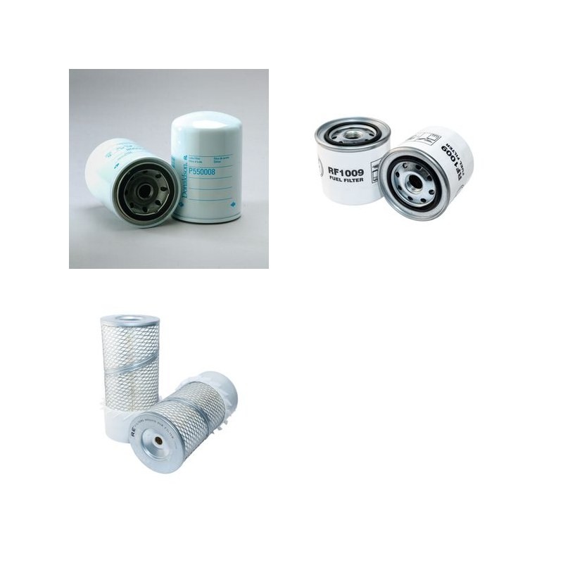 Filter Kit for Takeuchi TB70W - Air, Oil,l Fuel 