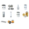 TAKEUCHI TCR 50 Filter Service Kit w/Yanmar 4TNV106 Eng.
