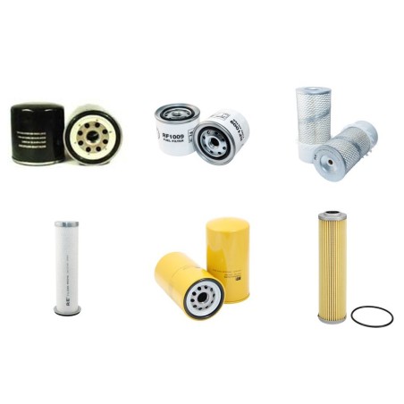 TAKEUCHI TL 126 Filter Service Kit w/Isuzu Eng.