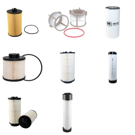 TAMROCK DT 820 JUMBO Filter Service Kit Air Oil Fuel Filters w/MERCEDES OM904LA Eng.