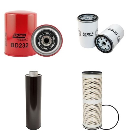 AKERMAN H 5 Filter Service Kit w/Iveco 8041SI25 Eng.