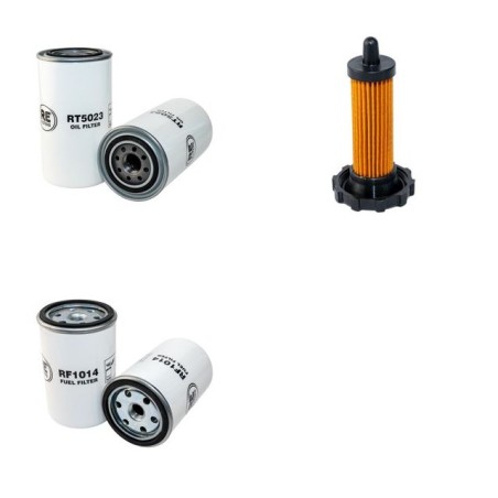 TATA LPK 1518 Filter Service Kit w/CUMMINS B180-20EUROII Eng.   YR  2007