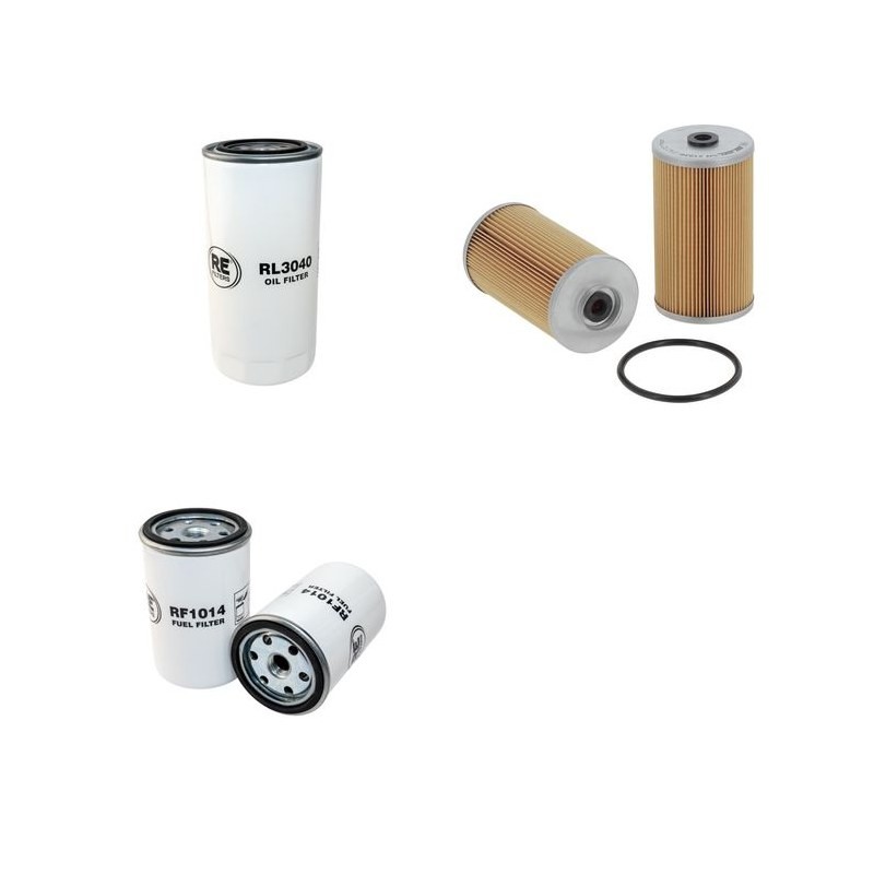 TATRA 148 S 3 256 Filter Service Kit w/DEUTZ F8L413F Eng.   YR  09.75-05.83