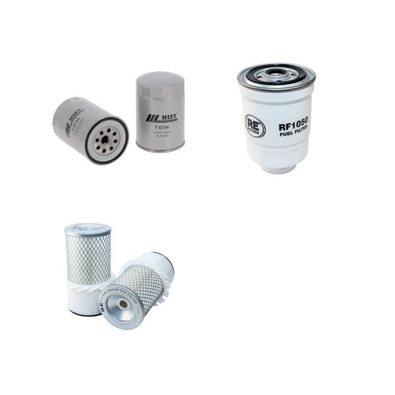 TCM FD 15 Z7 Filter Service Kit Air Oil Fuel Filters w/ISUZU C240PKJ-01 Eng.