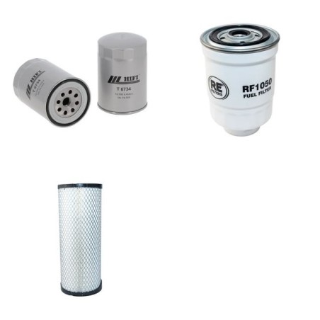 TCM FD 20 Z5 SERIE 700 Filter Service Kit Air Oil Fuel Filters w/ISUZU C240PKJ Eng.