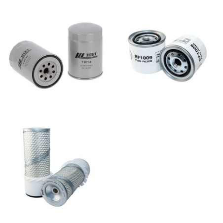 TCM FD 25 Z2 Filter Service Kit Air Oil Fuel Filters w/ISUZU C240PKG Eng.