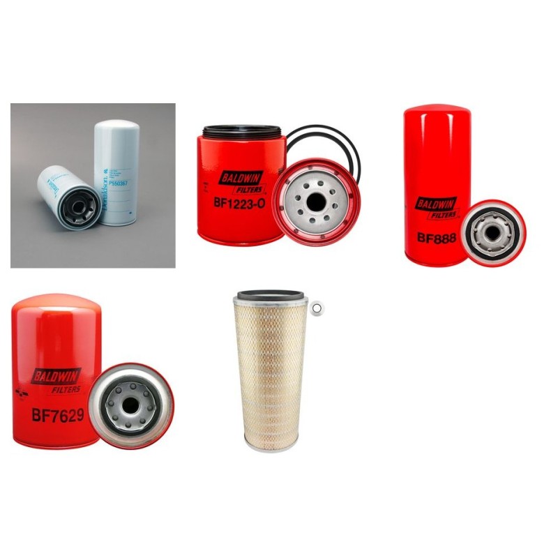 BOMBARDIER 300 MP Filter Service Kit w/DETROIT  Eng.