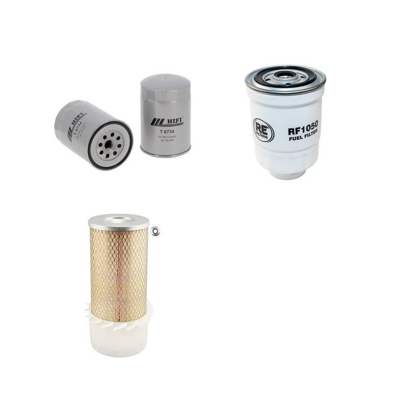 TCM FD 25 Z4 Filter Service Kit Air Oil Fuel Filters w/ISUZU C240PKJ Eng.
