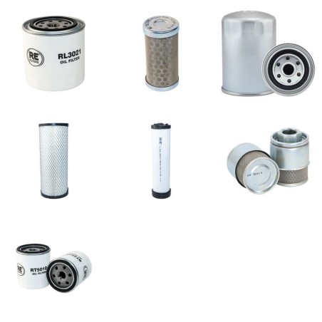 TCM FD 30 T6H Filter Service Kit w/Kubota V3300-EU3 Eng.