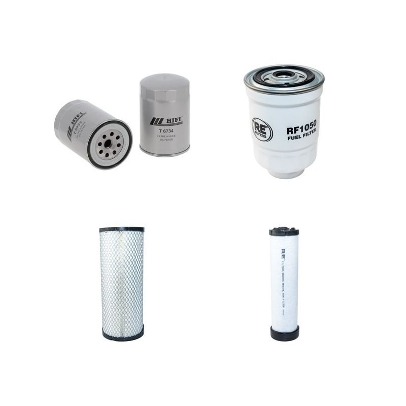 TCM FD 30 Z5 Filter Service Kit Air Oil Fuel Filters w/ISUZU C240PKJ Eng.      SERIE 700