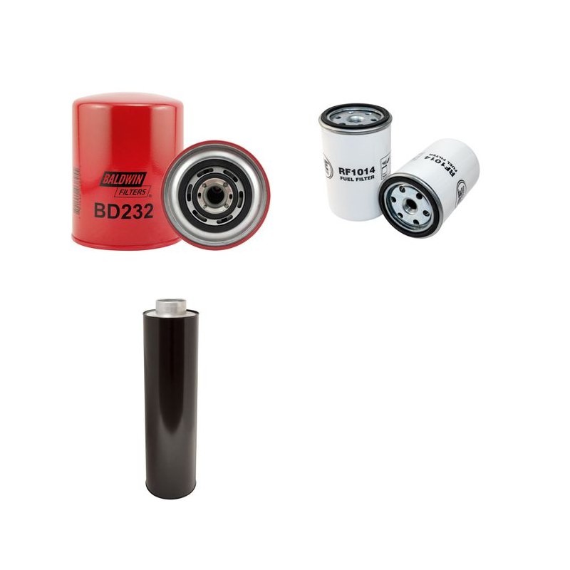 AKERMAN H 5 Filter Service Kit Air Oil Fuel Filters w/Iveco 8041SI25 Eng.