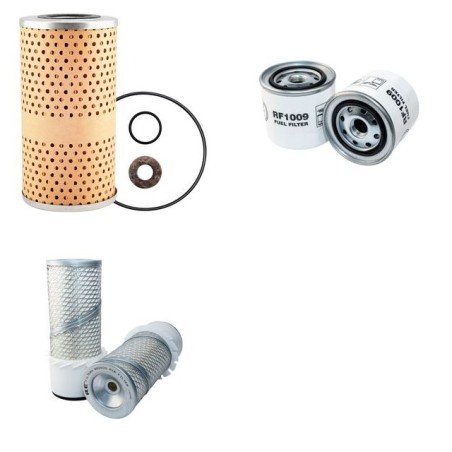 TCM FD 30 Z7 Filter Service Kit Air Oil Fuel Filters w/ISUZU C240PKE Eng.