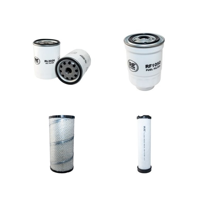 TCM FD 45 T2 Filter Service Kit Air Oil Fuel Filters w/Mitsubishi  Eng.