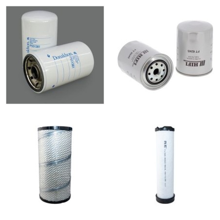 TCM FD 45 T8 Filter Service Kit Air Oil Fuel Filters w/ISUZU 6BG1QC Eng.