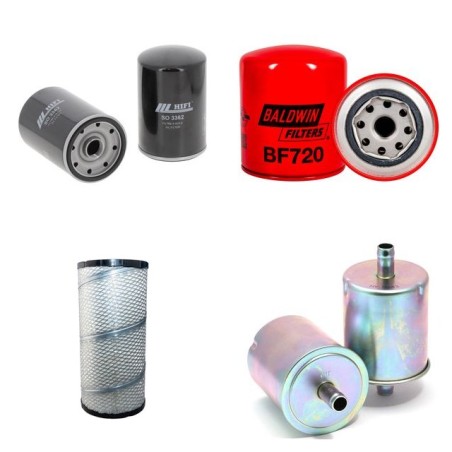 TCM FD 60-9 Filter Service Kit w/Mitsubishi S6K-Y Eng.