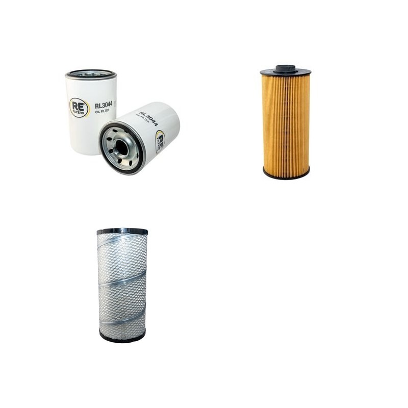 TCM FD 80-2 Filter Service Kit Air Oil Fuel Filters w/ISUZU 4HK1 Eng.