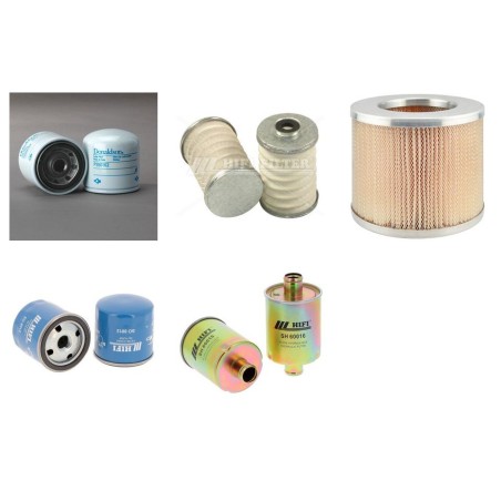TCM FG 25 Filter Service Kit w/Nissan H20 Eng.