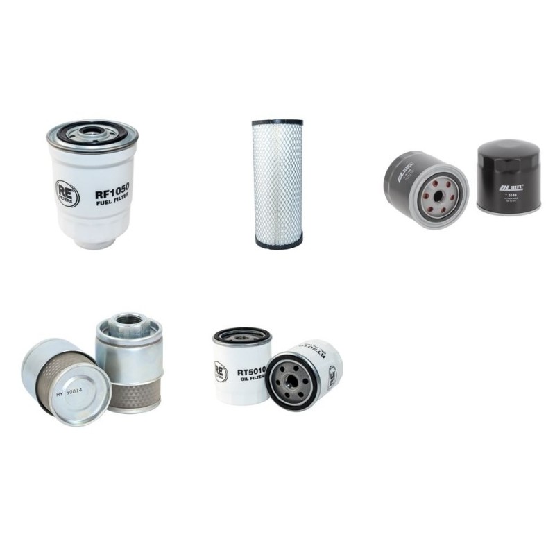 TCM FHD 20 T3 Filter Service Kit w/Kubota V3300 Eng.