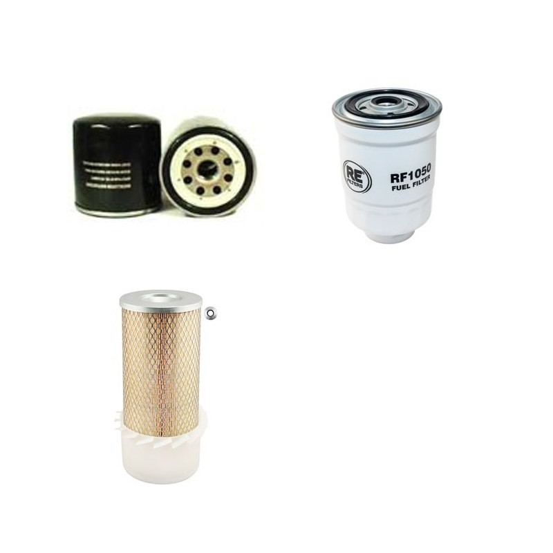 TCM FHD 25 Z2 Filter Service Kit Air Oil Fuel Filters w/ISUZU 4JG2 Eng.