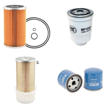 TCM FHD 25 Z2.5 Filter Service Kit w/Isuzu 4Bc2Pe Eng.
