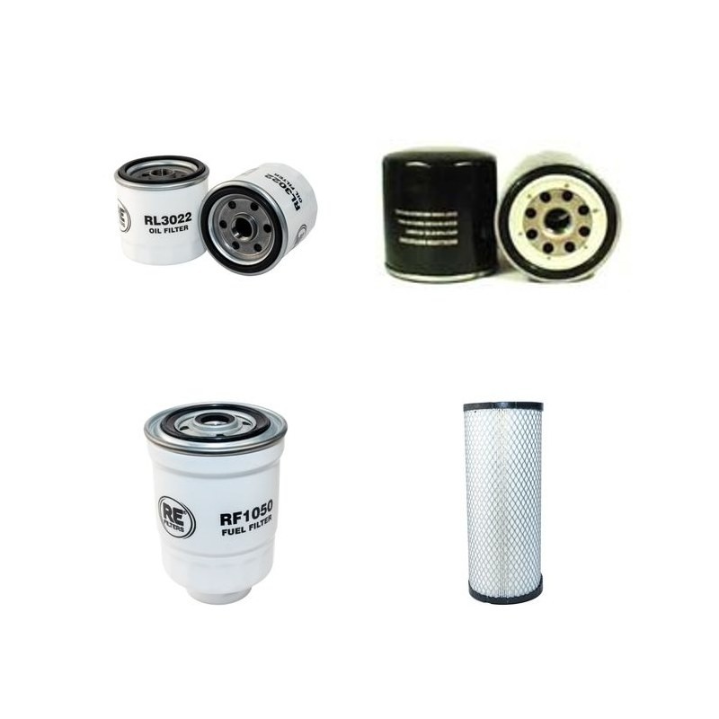 TCM FHD 25 Z5 Filter Service Kit w/Isuzu 4Jg2Pj Eng.