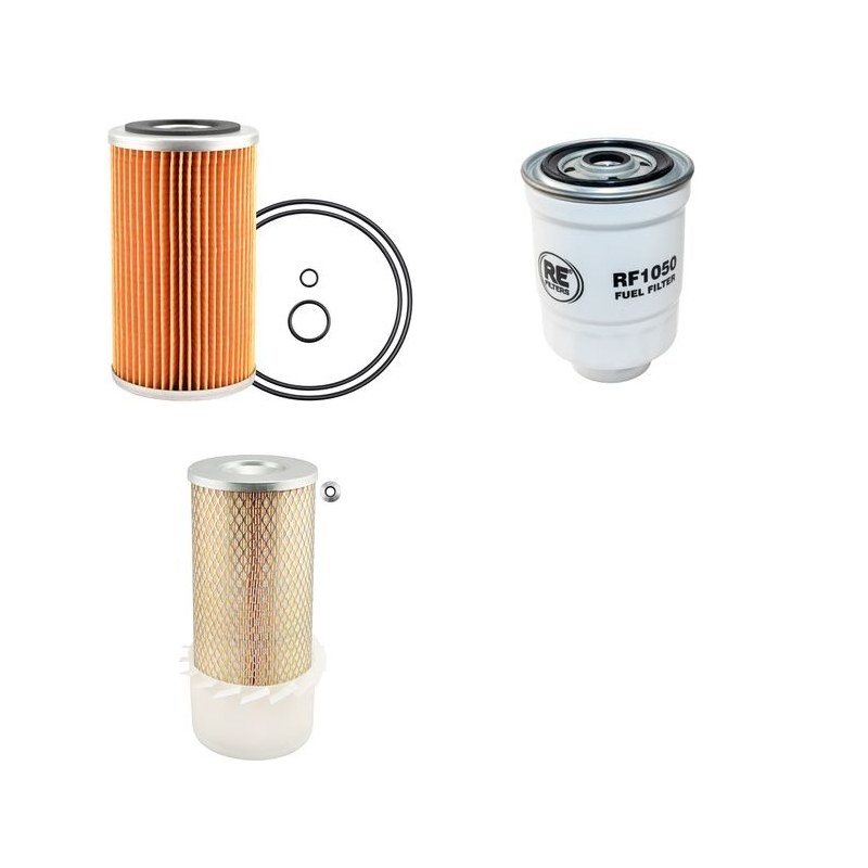 TCM FHD 30 Z Filter Service Kit Air Oil Fuel Filters w/ISUZU 4BC2PE Eng.