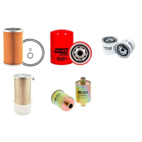 TCM FHD 30 Z8 Filter Service Kit w/ISUZU 4BC2 Eng.