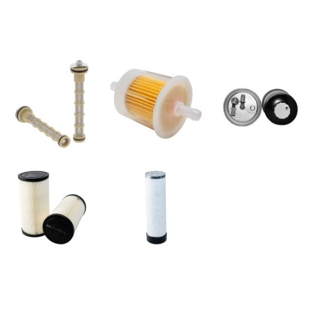 TCP ECOLITE-P Filter Service Kit w/Hatz 1B20-6 Eng.