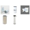 TECHNIWELL TW 600 Filter Service Kit Air Oil Fuel Filters w/Deutz TCD2015V08 Eng.