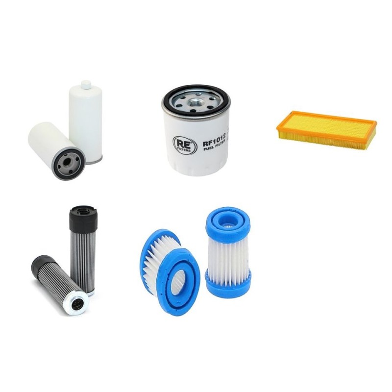 TECNOFRUIT CF 110 Filter Service Kit w/Lombardini LDW1404/B1 Eng.