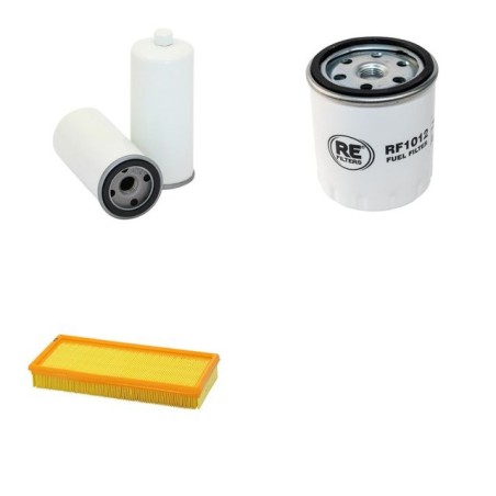 TECNOFRUIT CF 110 Filter Service Kit Air Oil Fuel Filters w/Lombardini LDW1404/B1 Eng.