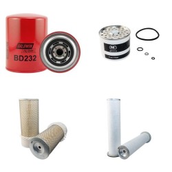 TECNOMA AT90 Filter Service Kit Air Oil Fuel Filters w/IVECO
