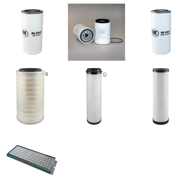 TECNOMA LASER 3028 Filter Service Kit w/Deutz TCD2012L06-2V Eng.   YR  2009-