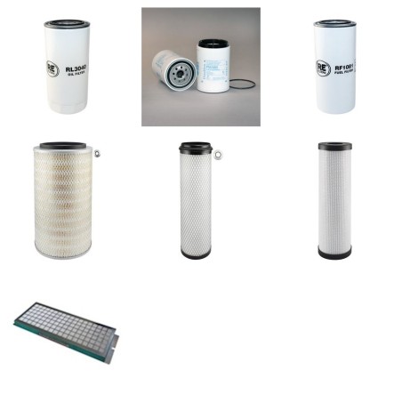 TECNOMA LASER 3028 Filter Service Kit w/Deutz TCD2012L06-2V Eng.   YR  2009-