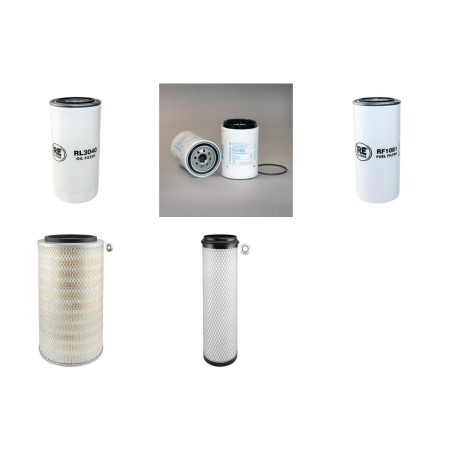 TECNOMA LASER 3240 Filter Service Kit Air Oil Fuel Filters w/Deutz TCD2012-L06-2V Eng.
