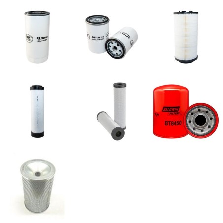 TECNOMA U 100 Filter Service Kit w/Deutz BF4M2012C Eng.   YR  2003-