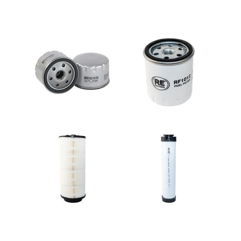 TECNOMA U 70/90 Filter Service Kit Air Oil Fuel Filters w/Deutz  Eng.