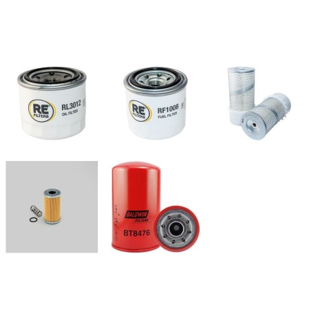 TELEFARM CT 1860 Filter Service Kit w/Yanmar 4Tne94 Eng. 2001 HP 58CH