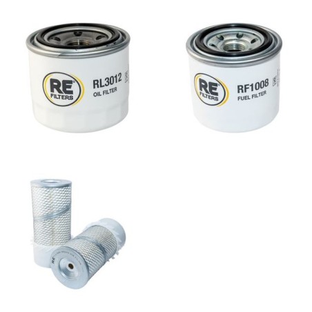 TELEFARM CT 1860 Filter Service Kit Air Oil Fuel Filters w/Yanmar 4TNE94 Eng.   YR  2001 58CH