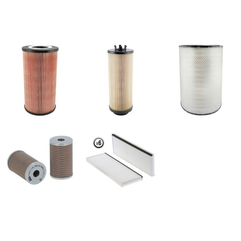 TEMSA BUS SAFARI 12 HD Filter Service Kit w/DAF MX300 Eng.   YR  10.06- 410 CH