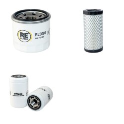 TENNANT 4100 LITTER HAWK Filter Service Kit w/Kubota D722 Eng. 2002-