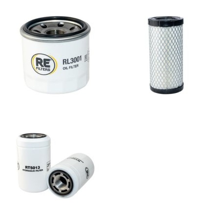 TENNANT 4100 LITTER HAWK Filter Service Kit w/Kubota D722 Eng. 2002-