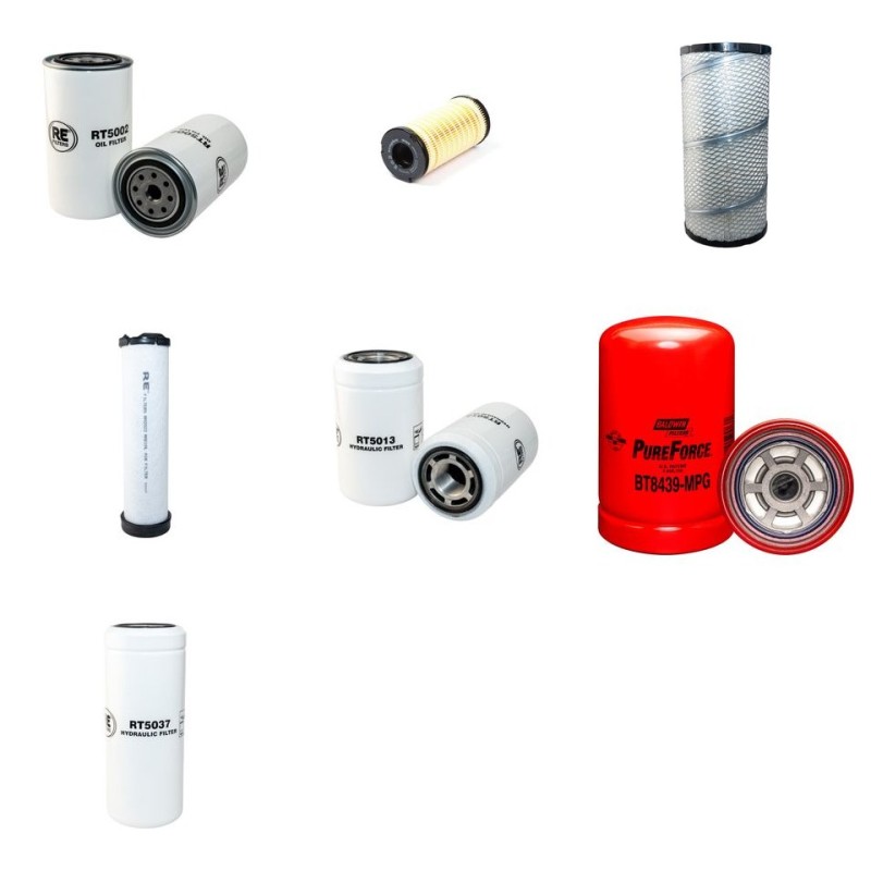 TEREX 970 Filter Service Kit w/Perkins 1104D-44T Eng.