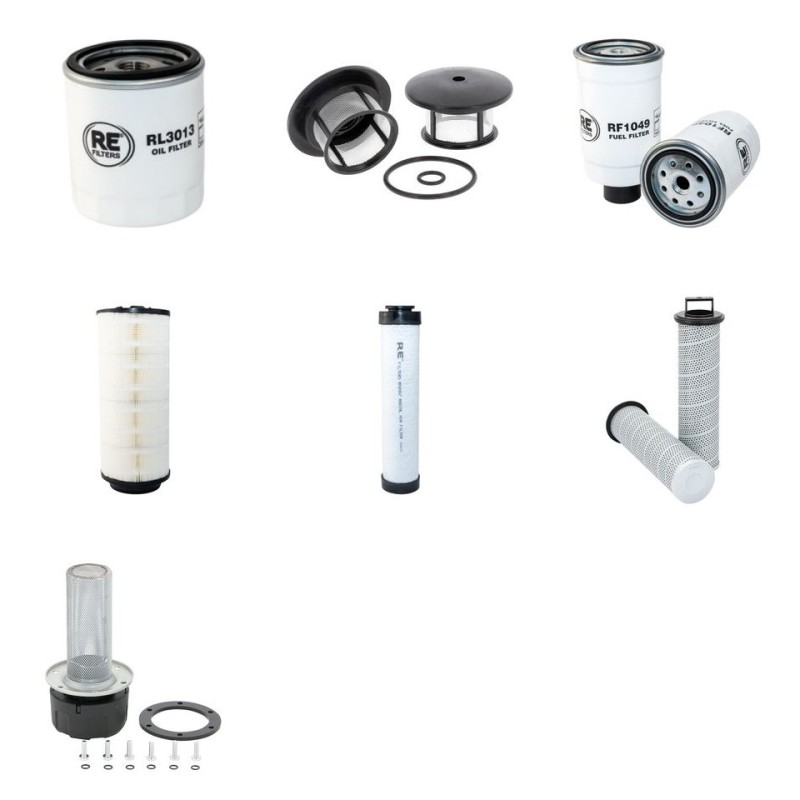 Filter Kit for Terex TL70S with Deutz D2011L04W Engine YR 2008-