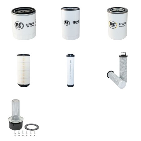 Filter Kit for Terex TL70S with Deutz TD2.9L4 Engine YR 2015 Tier IV