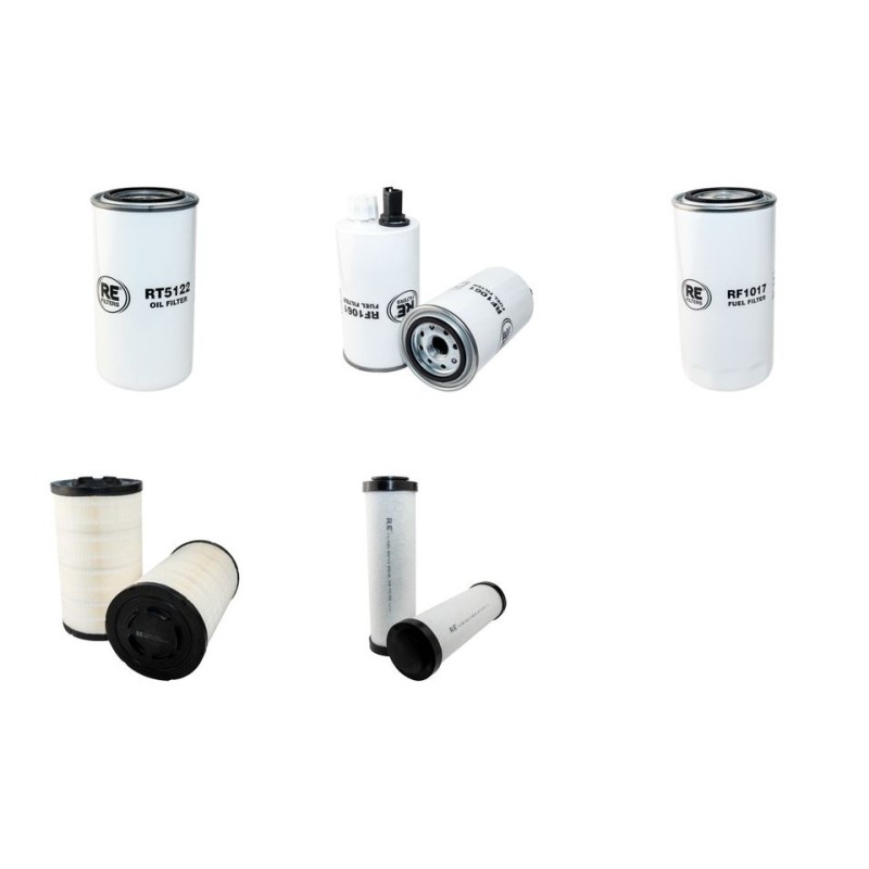 TEREX TW 190 Filter Service Kit Air Oil Fuel Filters w/Cummins  Eng.